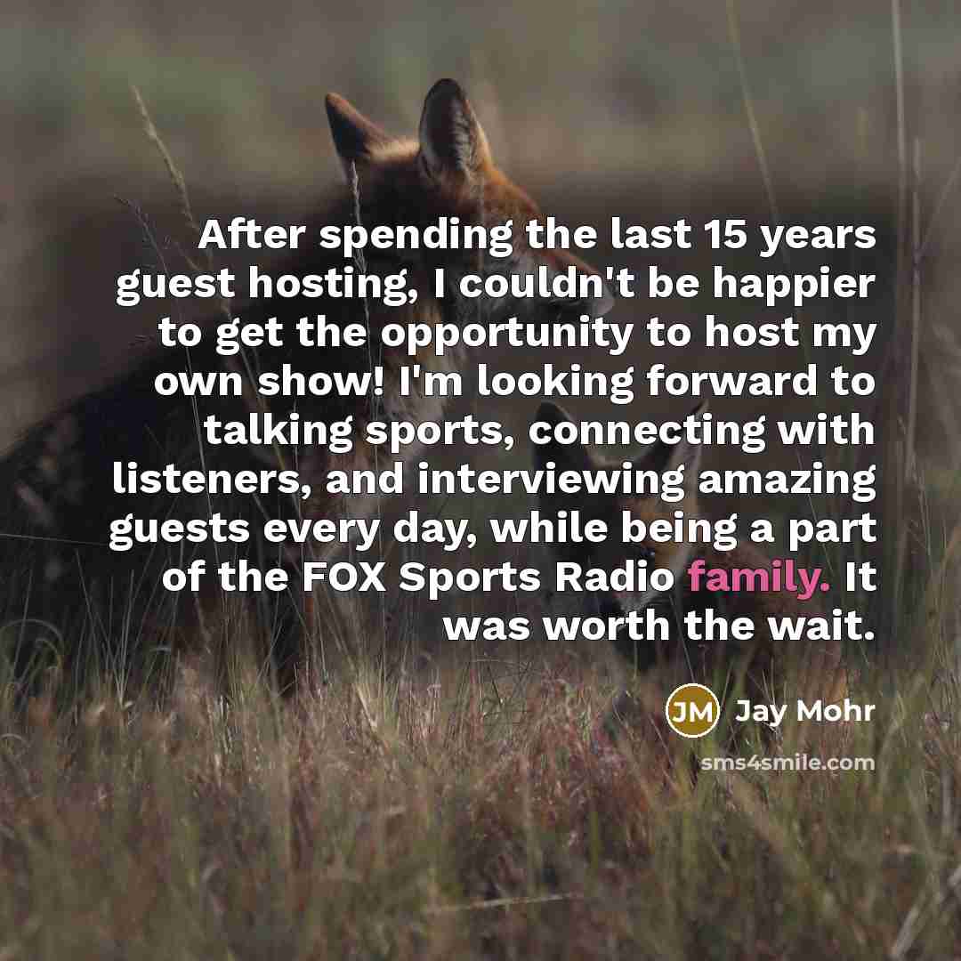 “After spending the last 15 years guest hosting, I couldn't…” quote by Jay Mohr