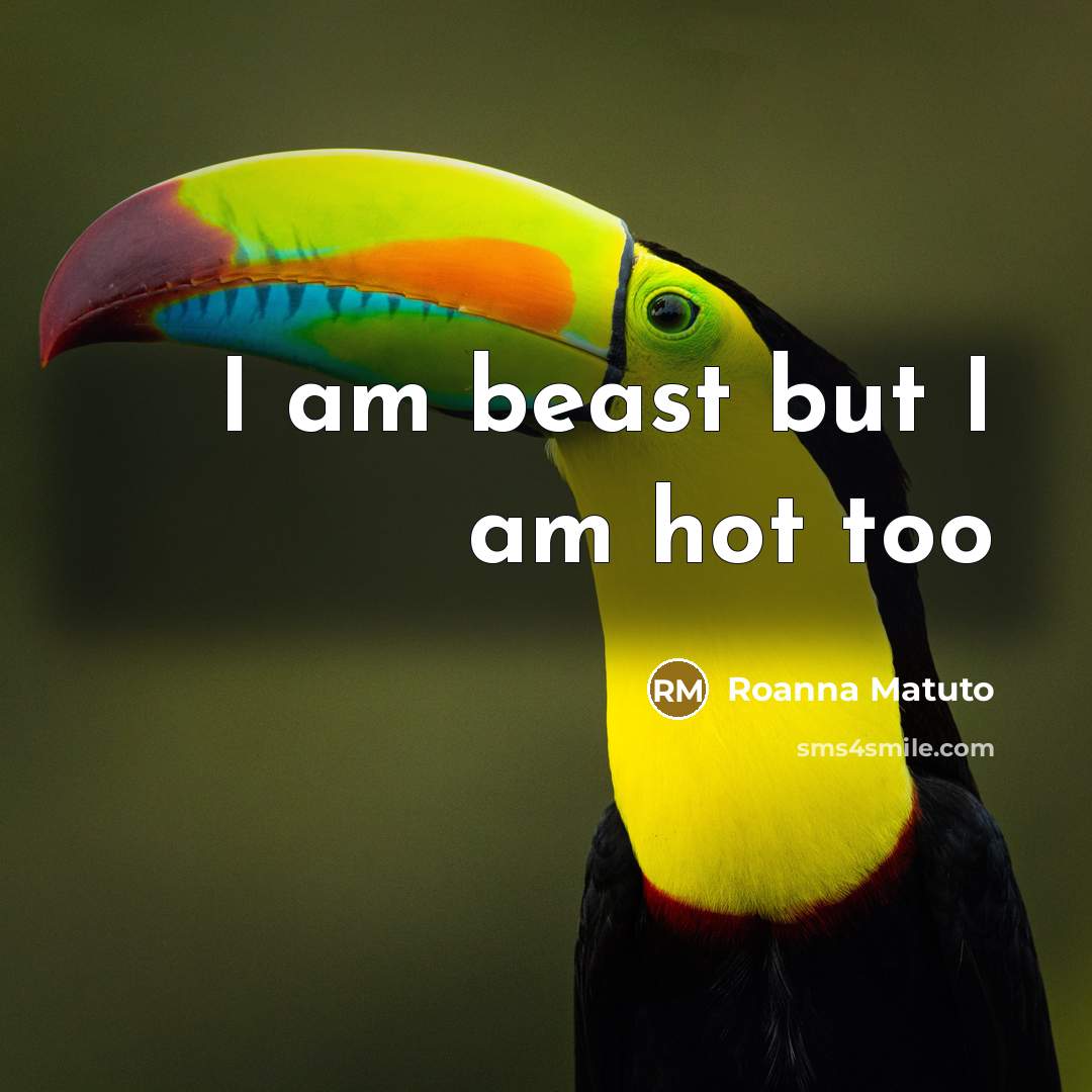 “I am beast but I am hot too…” quote by Roanna Matuto