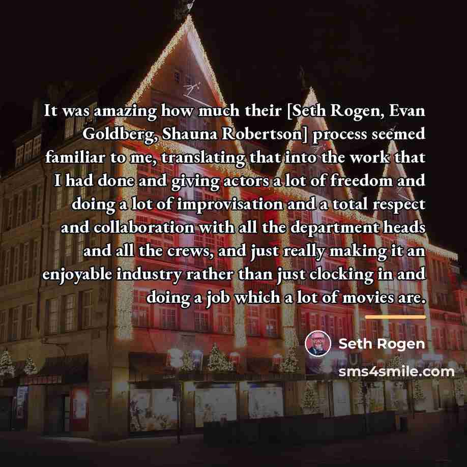 “It was amazing how much their [Seth Rogen, Evan Goldberg,…” quote by Seth Rogen