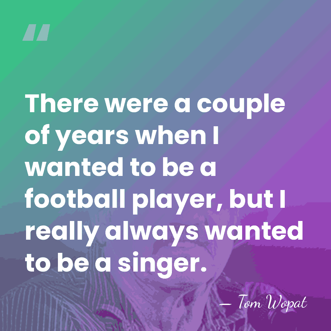 There were a couple of years when I wanted to be a&hellip; - Tom Wopat