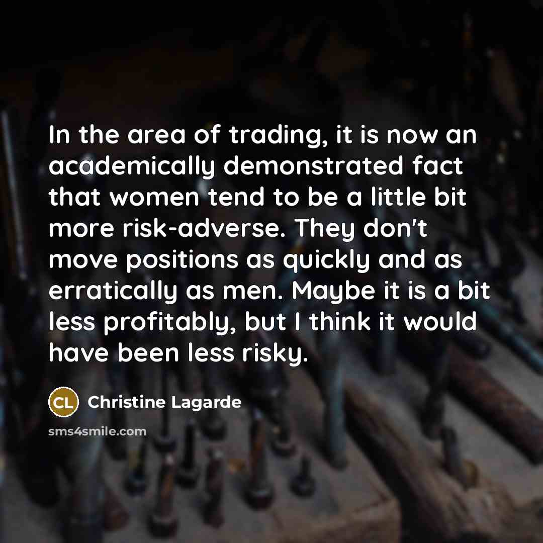 “In the area of trading, it is now an academically…” quote by Christine Lagarde