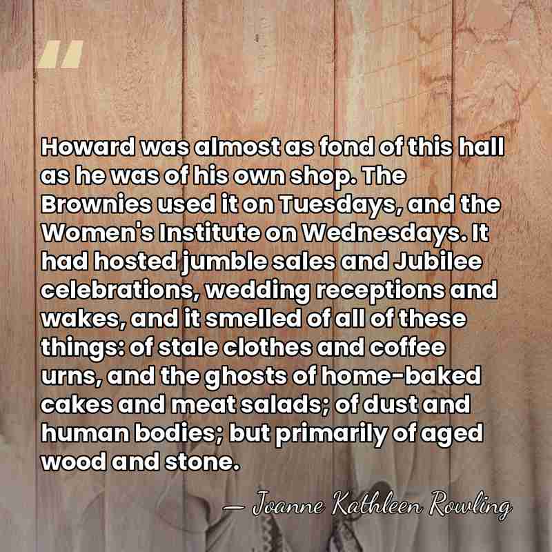 Howard was almost as fond of this hall as he was of&hellip; - Joanne Kathleen Rowling