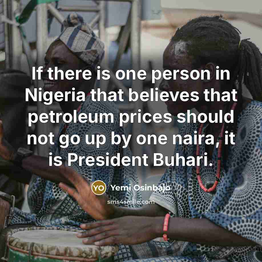 “If there is one person in Nigeria that believes that…” quote by Yemi Osinbajo