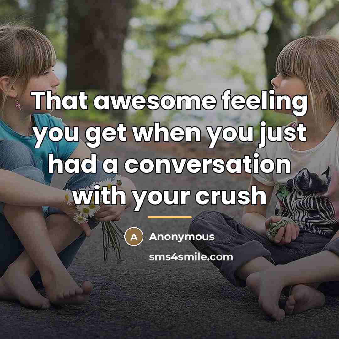 “That awesome feeling you get when you just had a…” quote by Anonymous