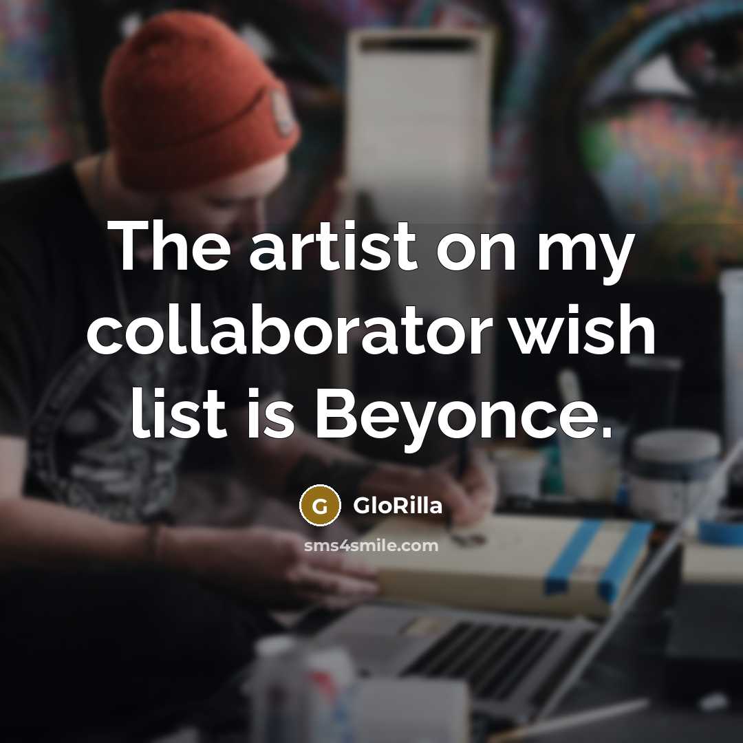 “The artist on my collaborator wish list is Beyonce.…” quote by GloRilla