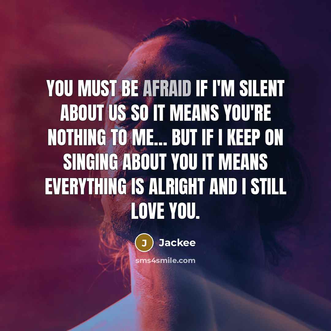 “YOU must be afraid if I'm silent about us so…” quote by Jackee