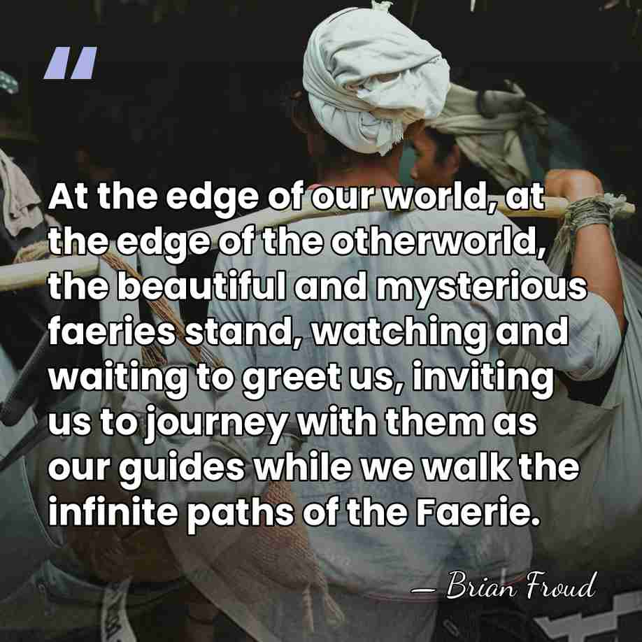 At the edge of our world, at the edge of the otherworld,&hellip; - Brian Froud