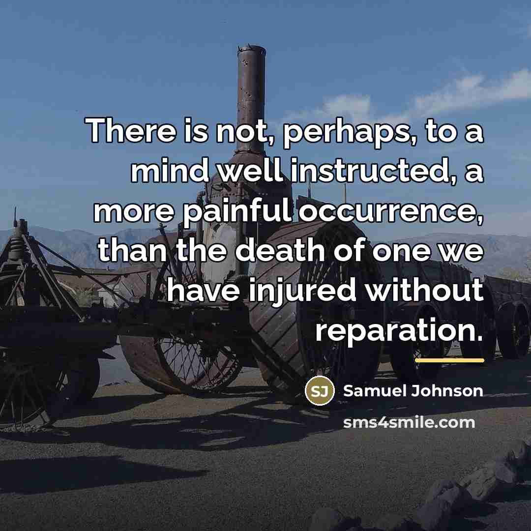 “There is not, perhaps, to a mind well instructed, a…” quote by Samuel Johnson