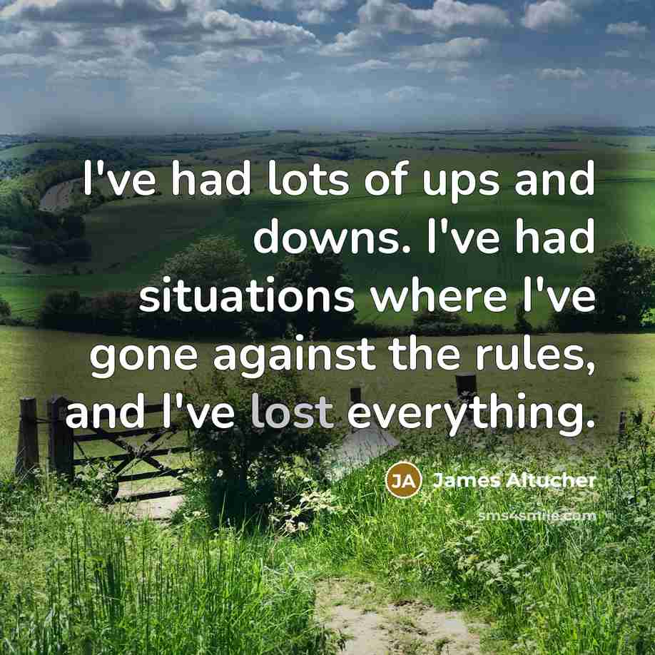 “I've had lots of ups and downs. I've had situations…” quote by James Altucher