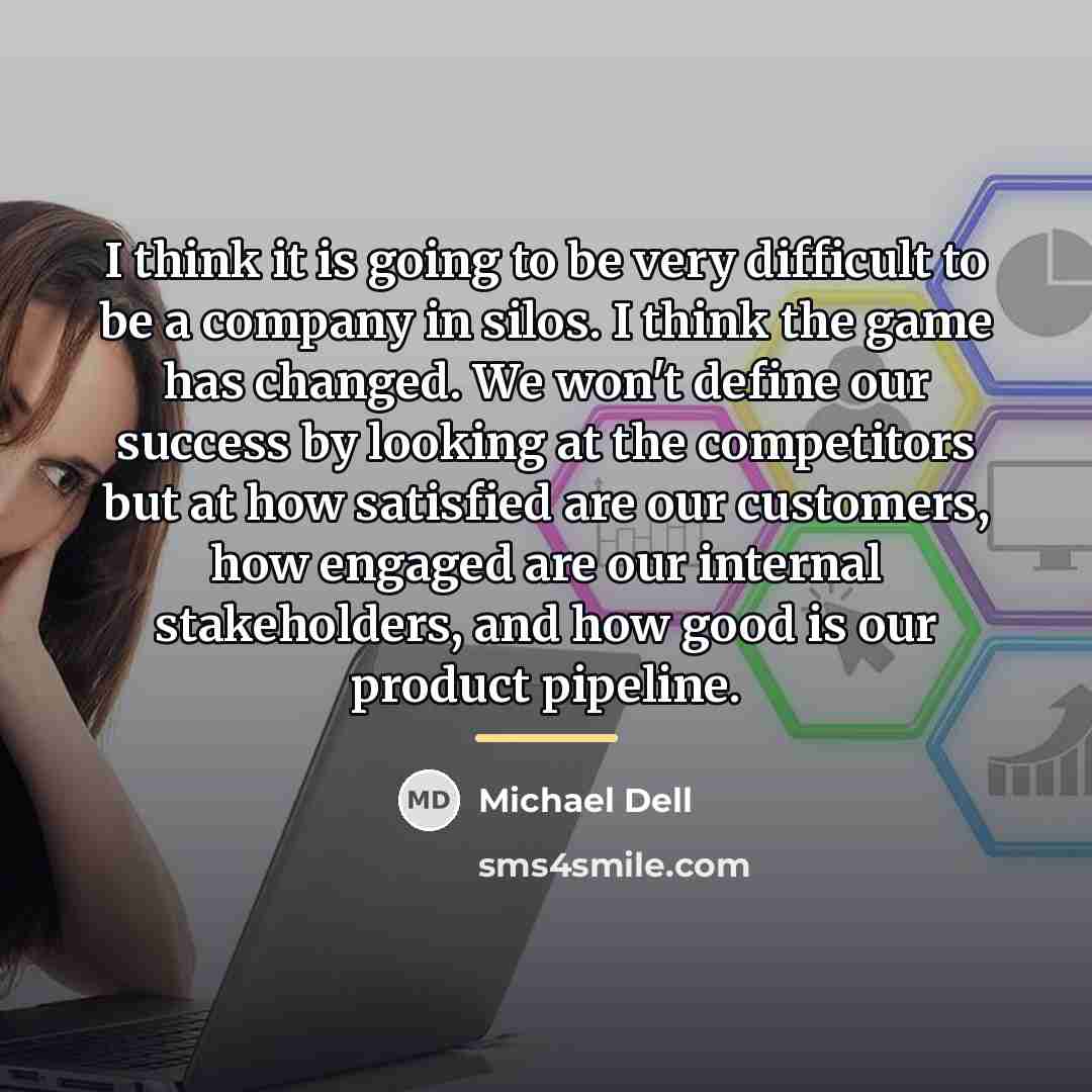 “I think it is going to be very difficult to…” quote by Michael Dell