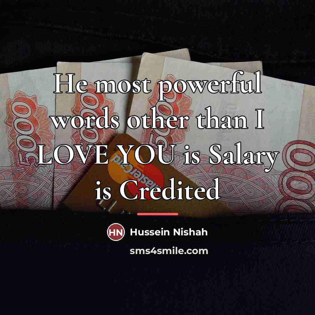 “He most powerful words other than I LOVE YOU is…” quote by Hussein Nishah