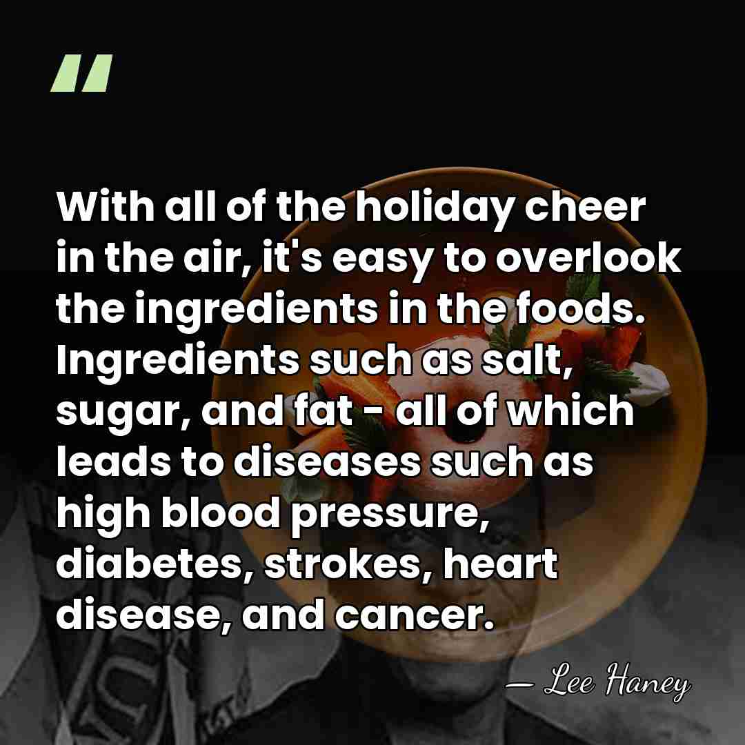 With all of the holiday cheer in the air, it's easy to&hellip; - Lee Haney
