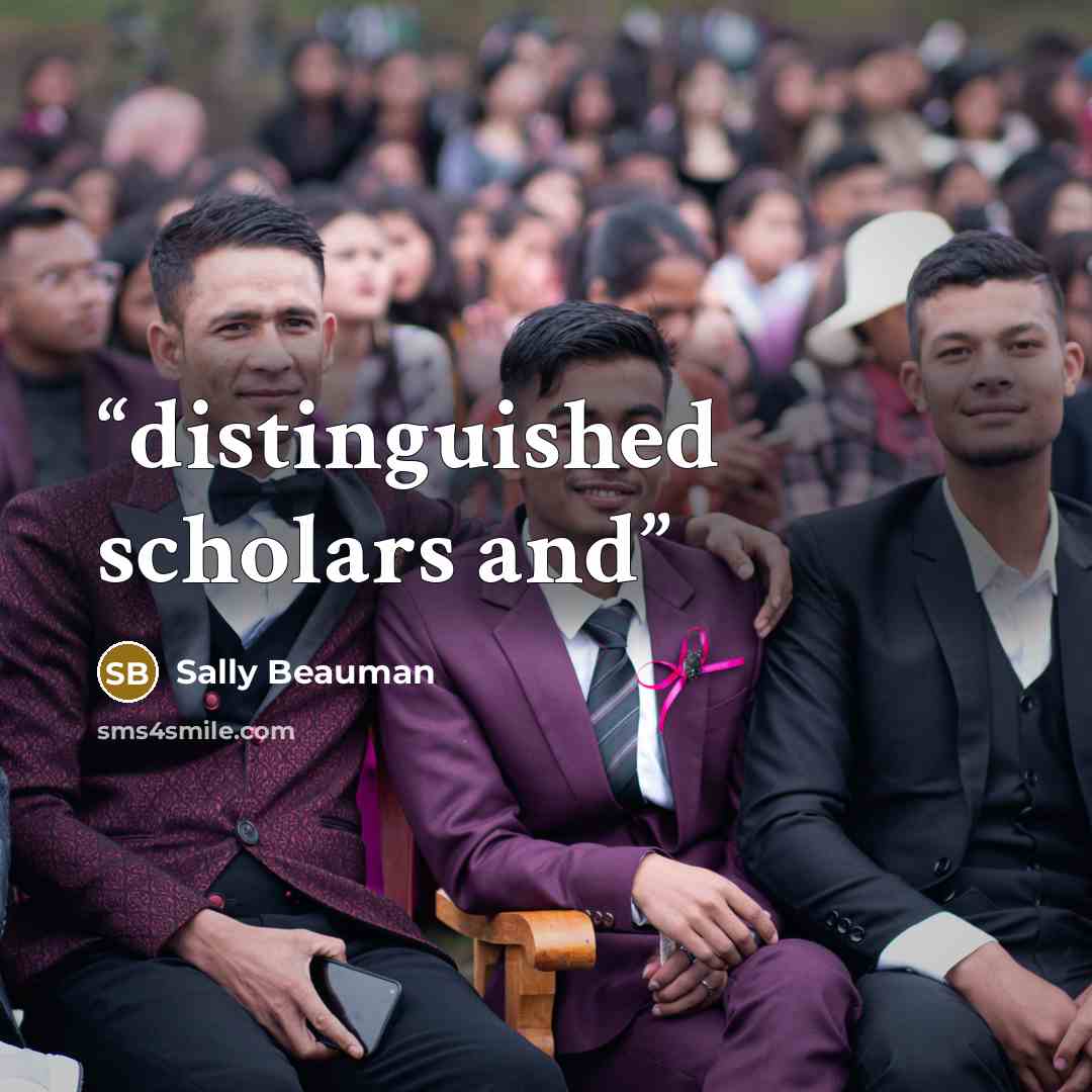 “distinguished scholars and” quote by Sally Beauman