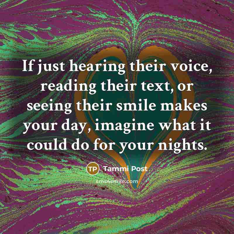 “If just hearing their voice, reading their text, or seeing…” quote by Tammi Post
