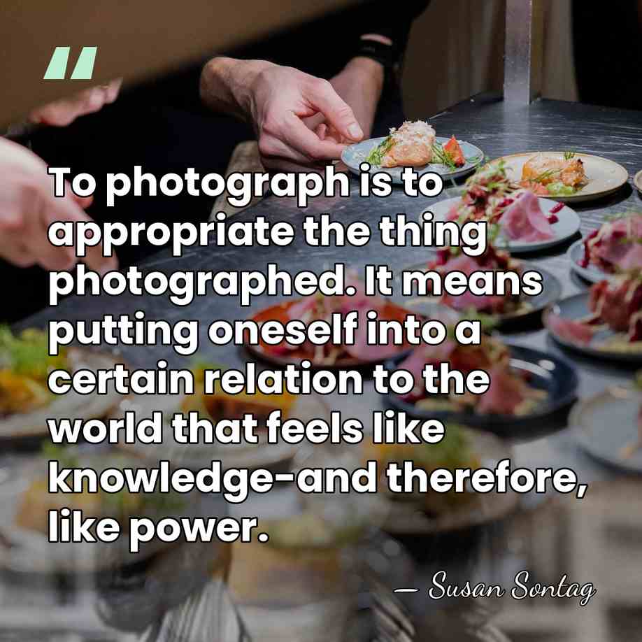 To photograph is to appropriate the thing photographed. It means putting oneself&hellip; - Susan Sontag