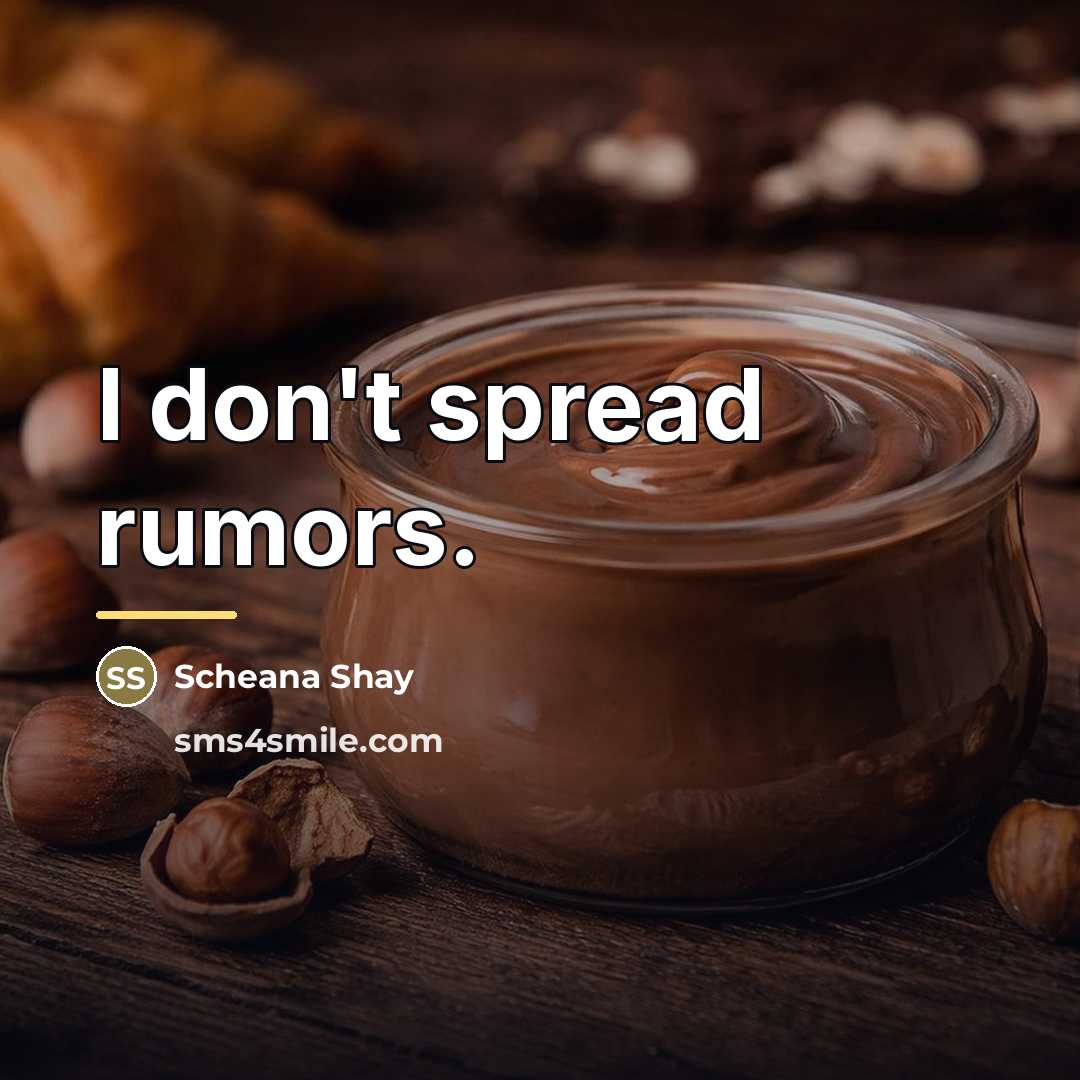 “I don't spread rumors.…” quote by Scheana Shay
