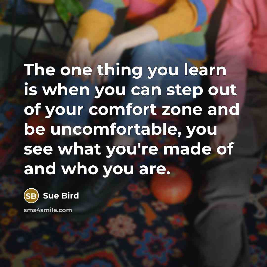 “The one thing you learn is when you can step…” quote by Sue Bird