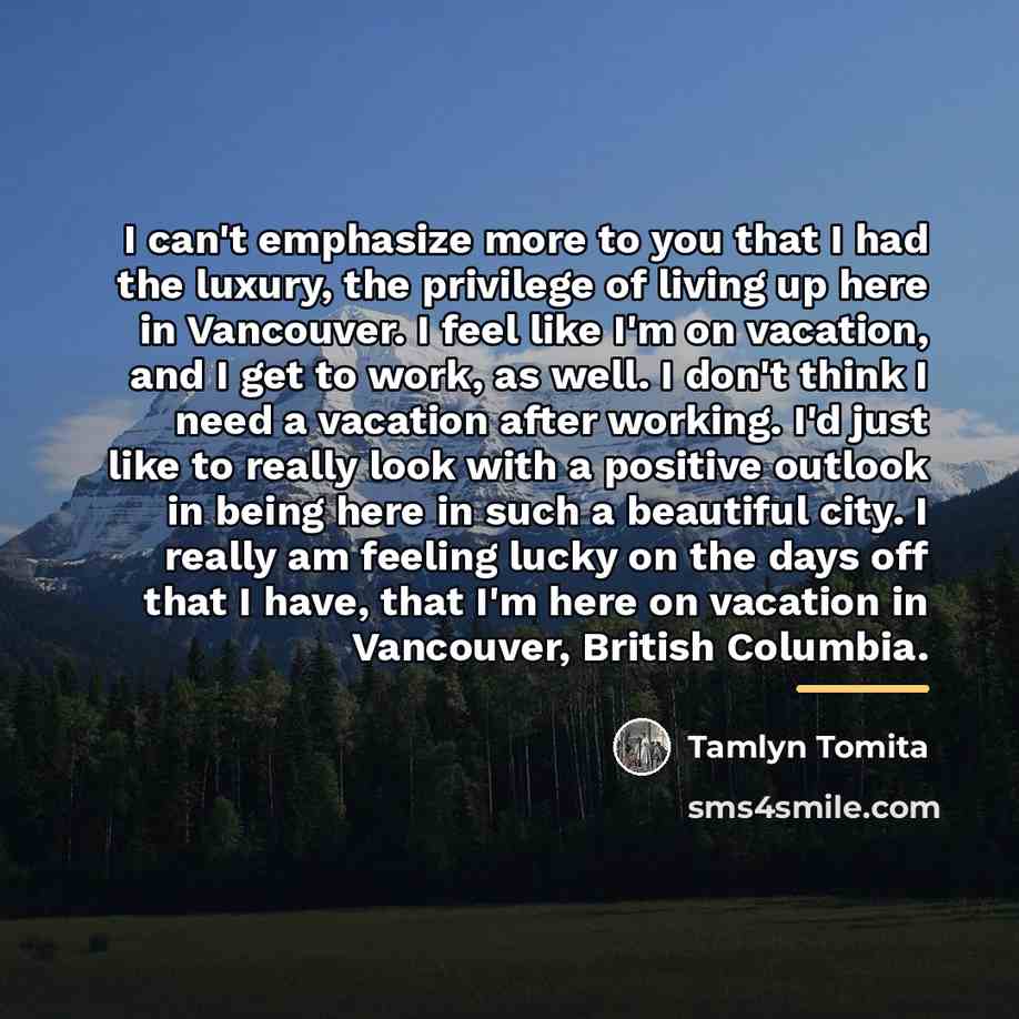“I can't emphasize more to you that I had the…” quote by Tamlyn Tomita