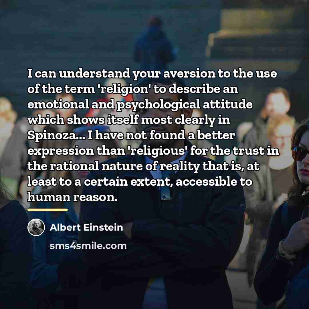 “I can understand your aversion to the use of the…” quote by Albert Einstein