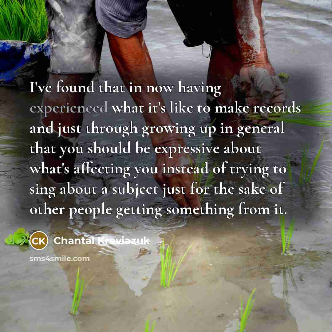 “I've found that in now having experienced what it's like…” quote by Chantal Kreviazuk