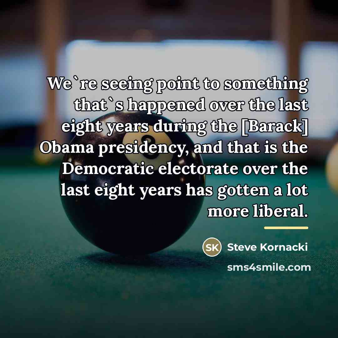 “We`re seeing point to something that`s happened over the last…” quote by Steve Kornacki