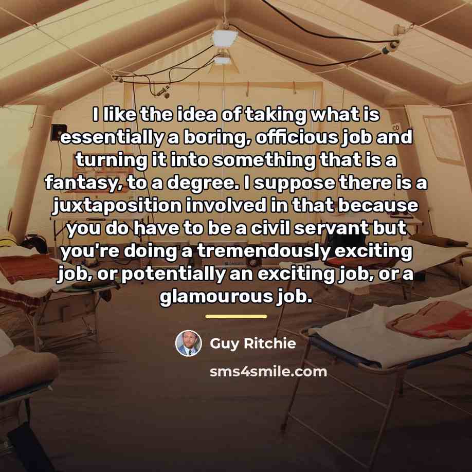 “I like the idea of taking what is essentially a…” quote by Guy Ritchie