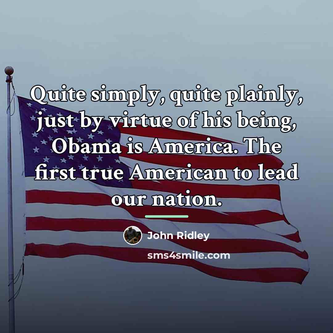 “Quite simply, quite plainly, just by virtue of his being,…” quote by John Ridley