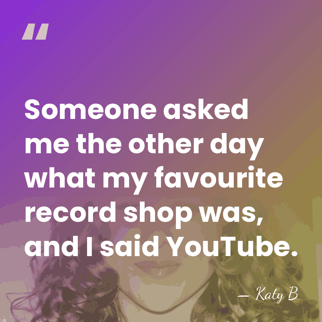 Someone asked me the other day what my favourite record shop was,&hellip; - Katy B