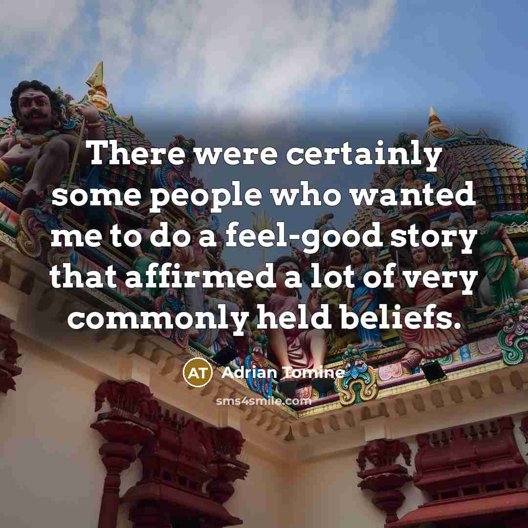 “There were certainly some people who wanted me to do…” quote by Adrian Tomine