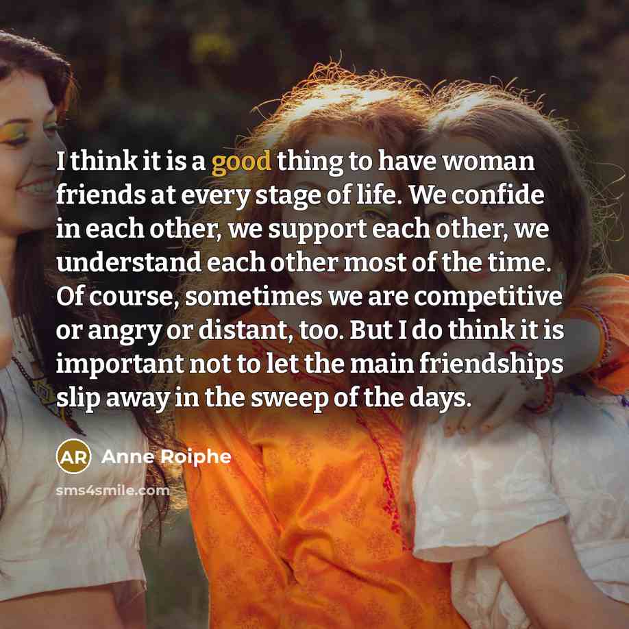 “I think it is a good thing to have woman…” quote by Anne Roiphe