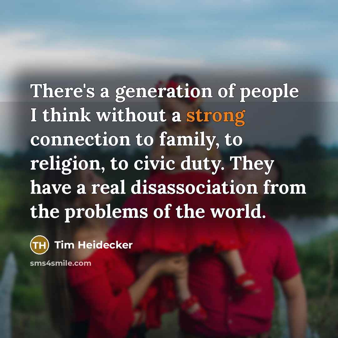 “There's a generation of people I think without a strong…” quote by Tim Heidecker
