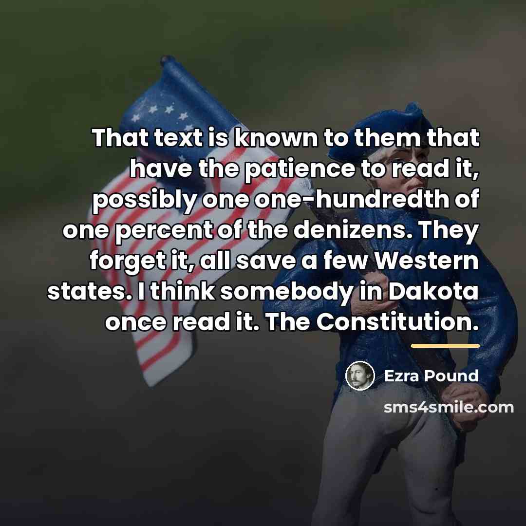 “That text is known to them that have the patience…” quote by Ezra Pound