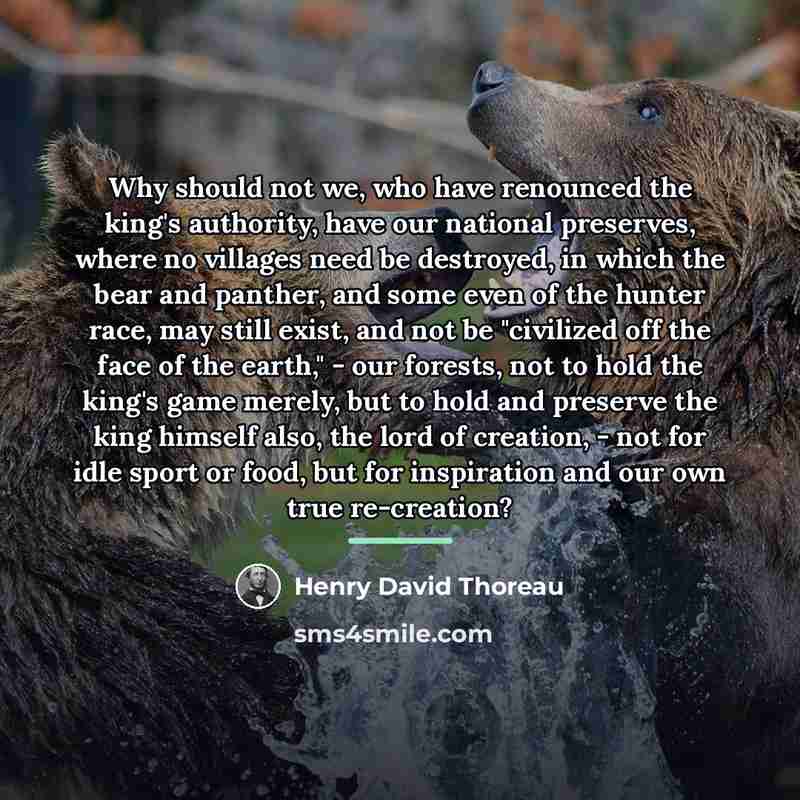 “Why should not we, who have renounced the king's authority,…” quote by Henry David Thoreau