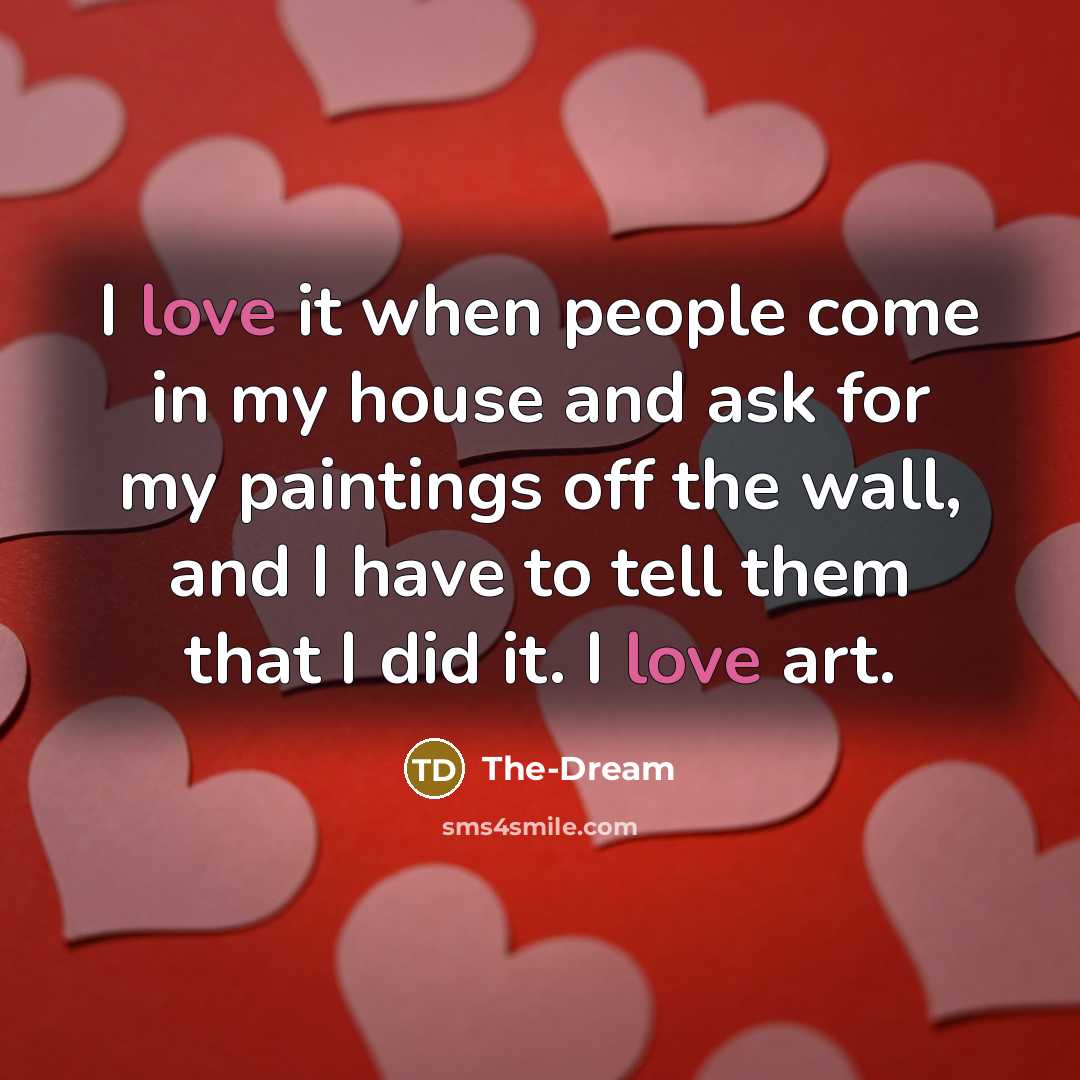 “I love it when people come in my house and…” quote by The-Dream