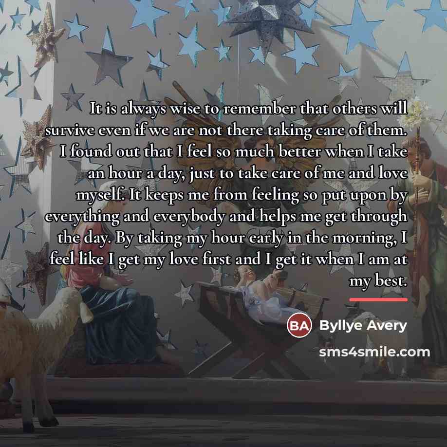 “It is always wise to remember that others will survive…” quote by Byllye Avery