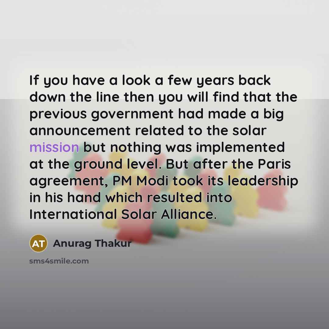 “If you have a look a few years back down…” quote by Anurag Thakur