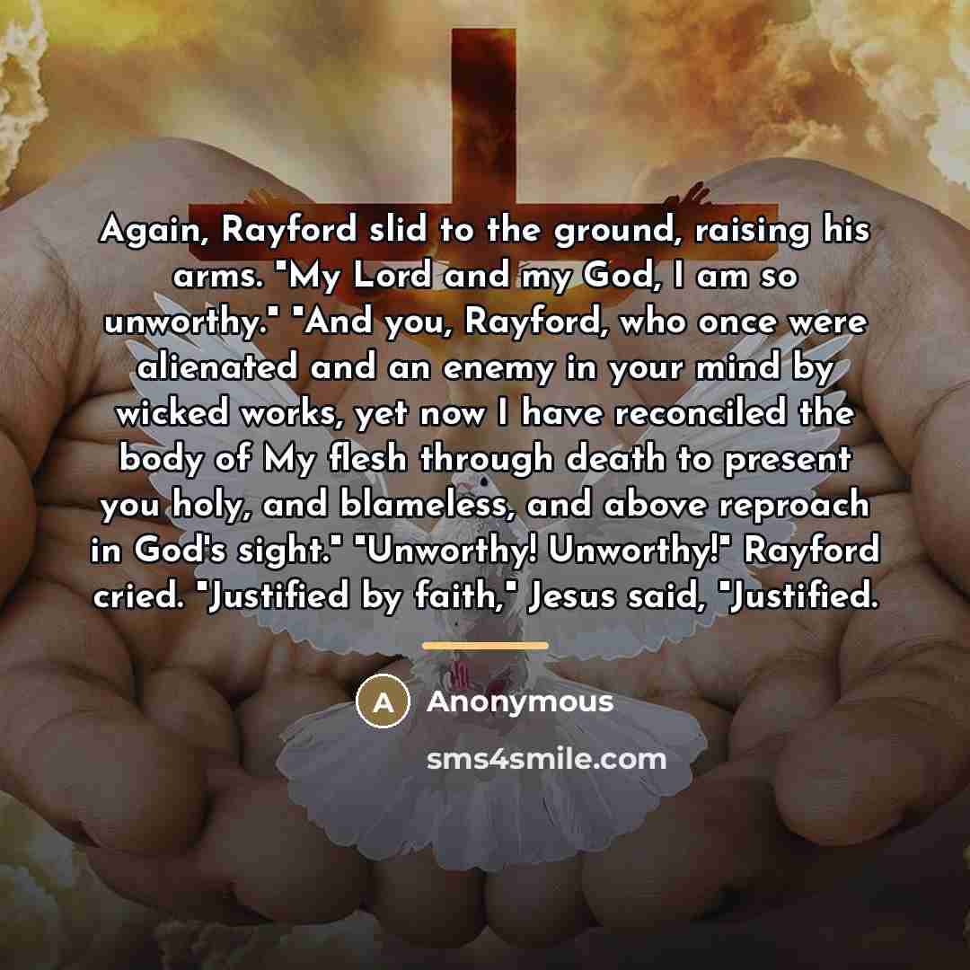 “Again, Rayford slid to the ground, raising his arms. "My…” quote by Anonymous