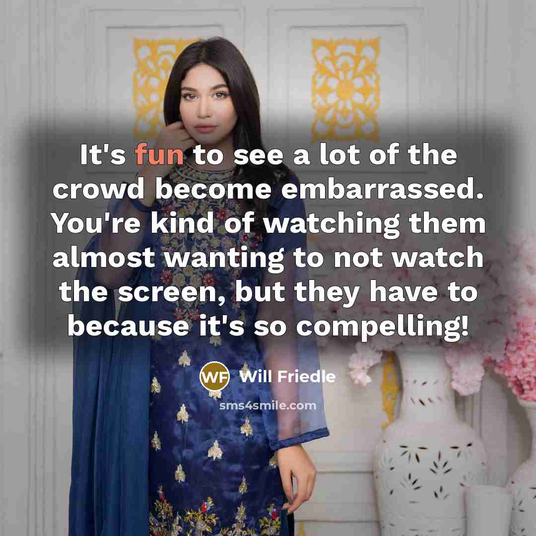 “It's fun to see a lot of the crowd become…” quote by Will Friedle