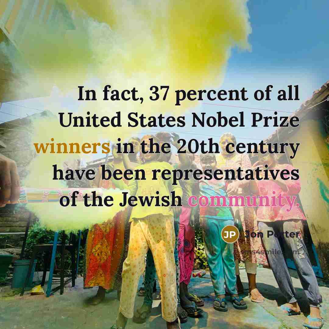 “In fact, 37 percent of all United States Nobel Prize…” quote by Jon Porter