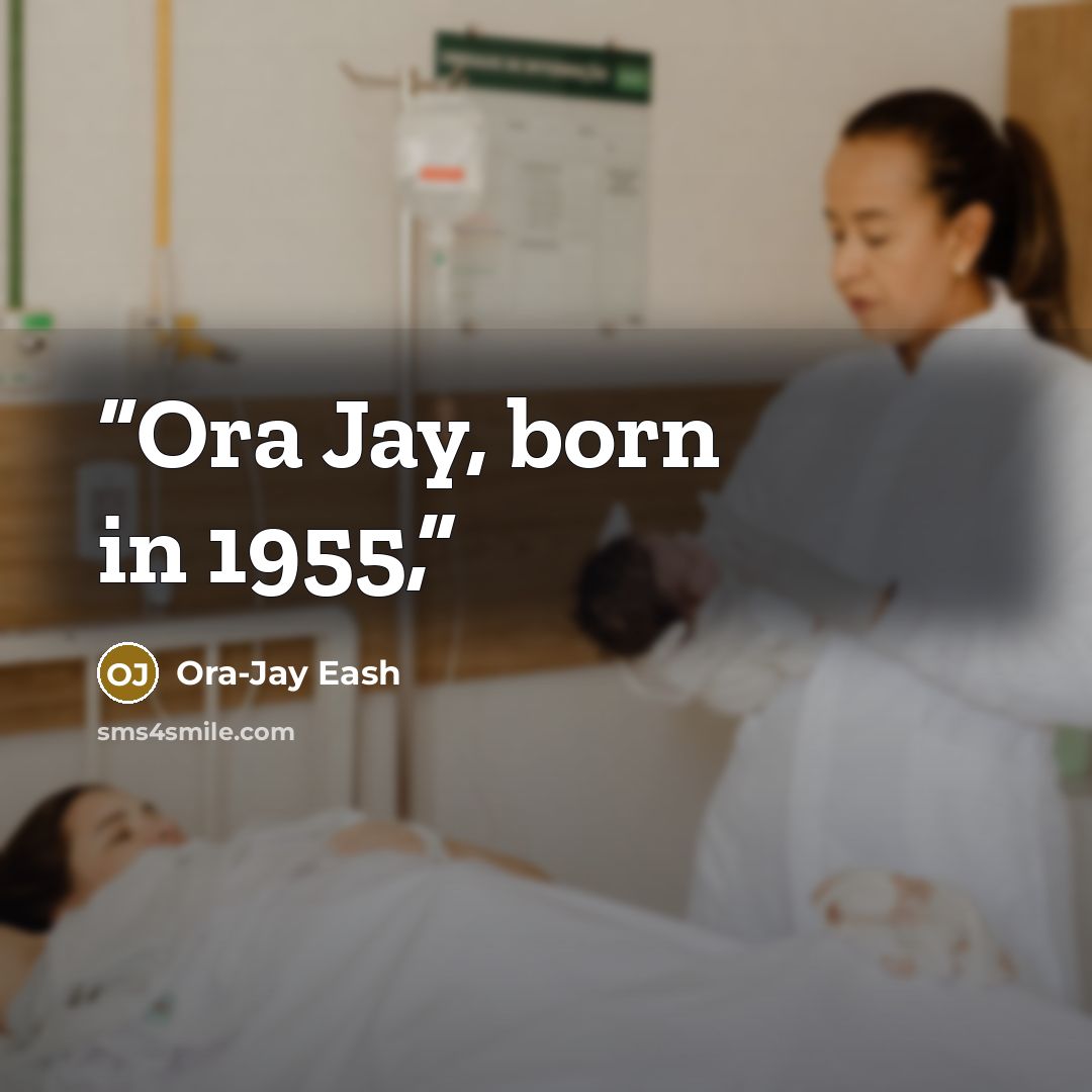 “Ora Jay, born in 1955,” quote by Ora-Jay Eash