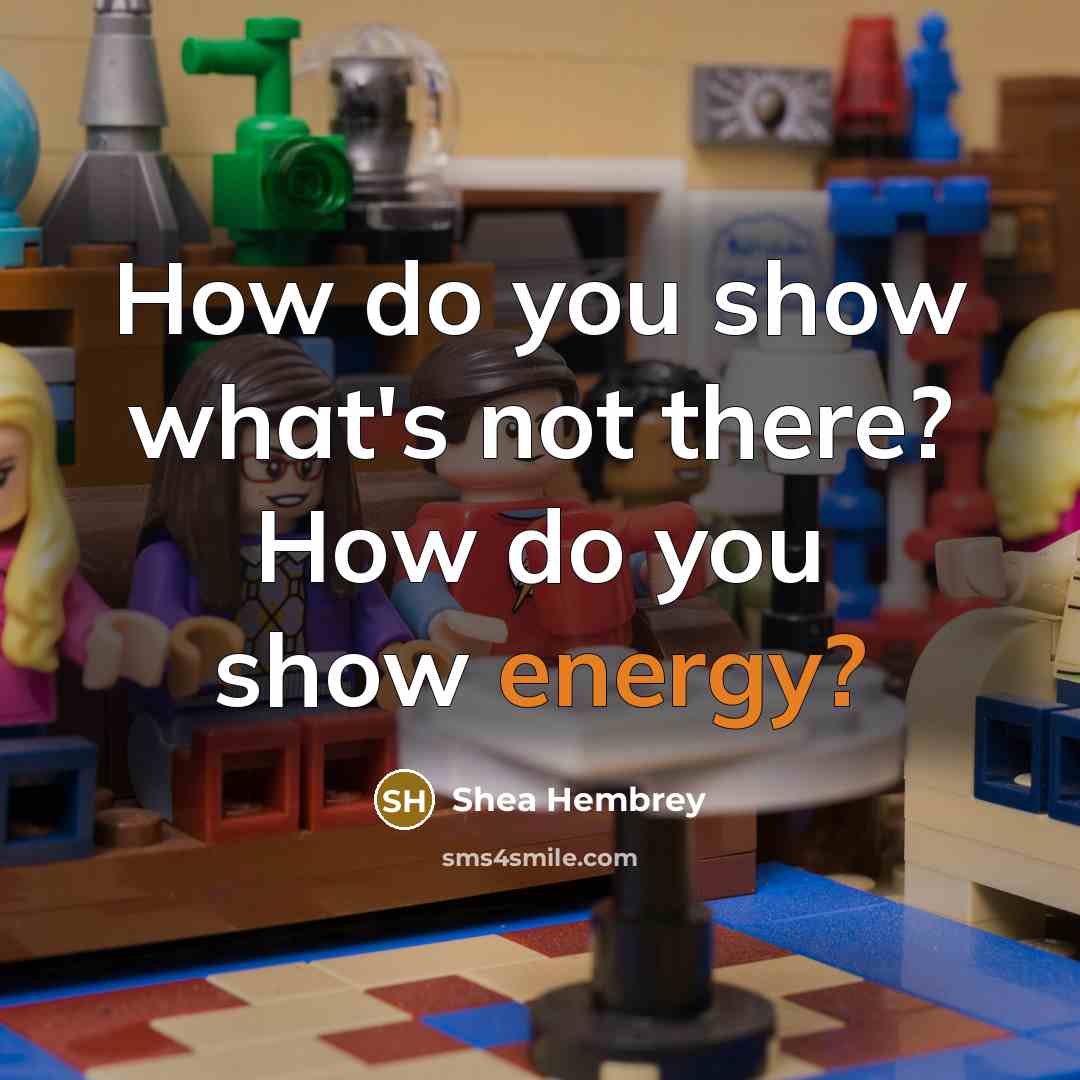 “How do you show what's not there? How do you…” quote by Shea Hembrey