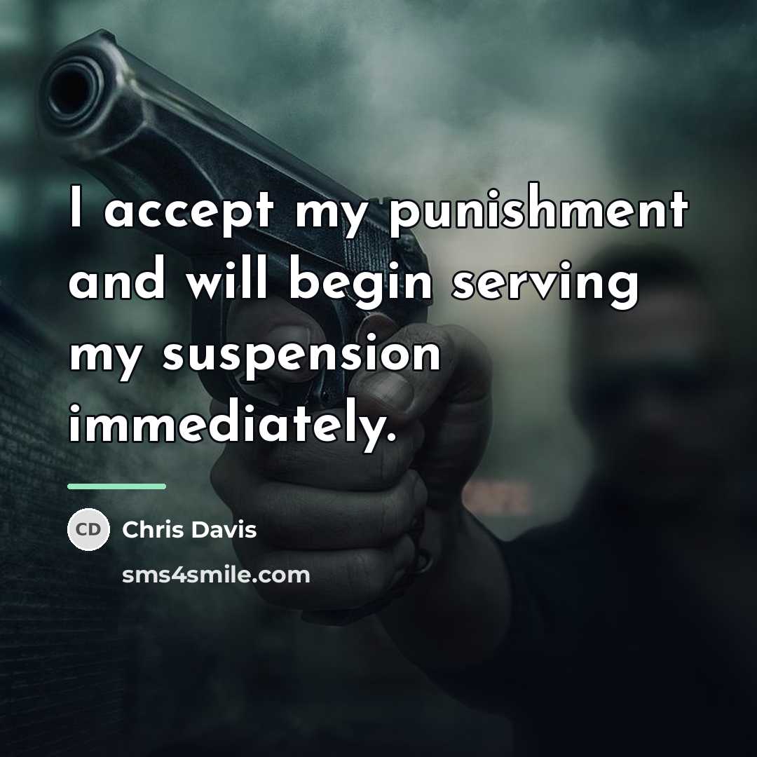 “I accept my punishment and will begin serving my suspension…” quote by Chris Davis