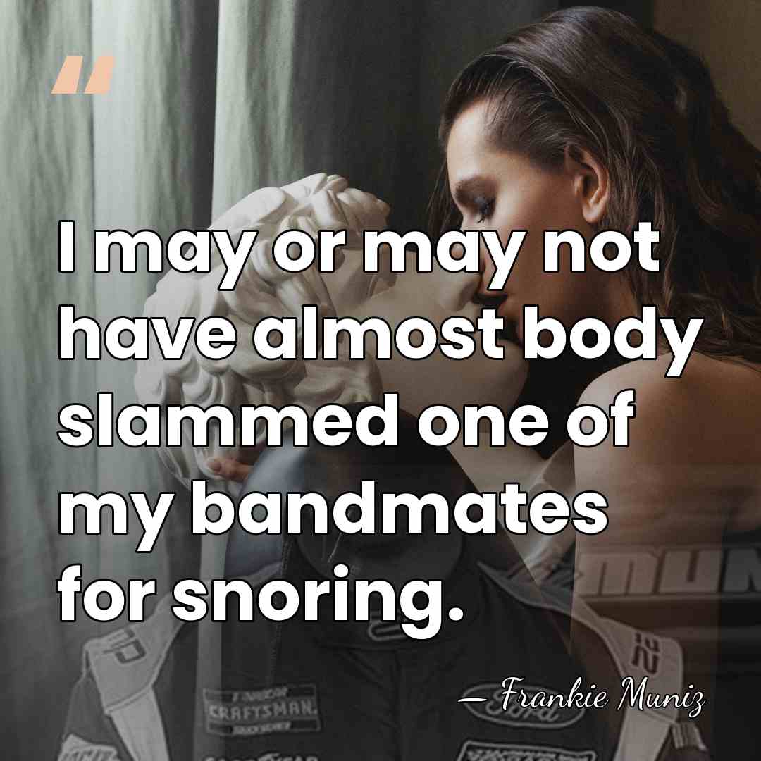 I may or may not have almost body slammed one of my&hellip; - Frankie Muniz
