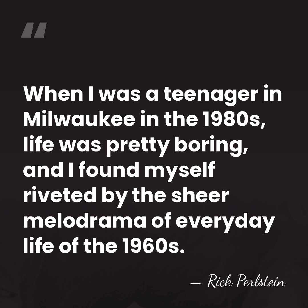 When I was a teenager in Milwaukee in the 1980s, life was&hellip; - Rick Perlstein