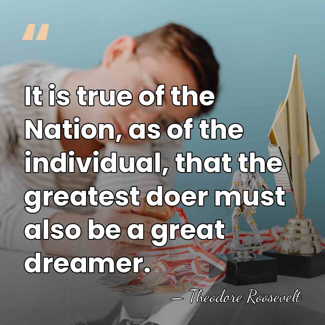 It is true of the Nation, as of the individual, that the&hellip; - Theodore Roosevelt
