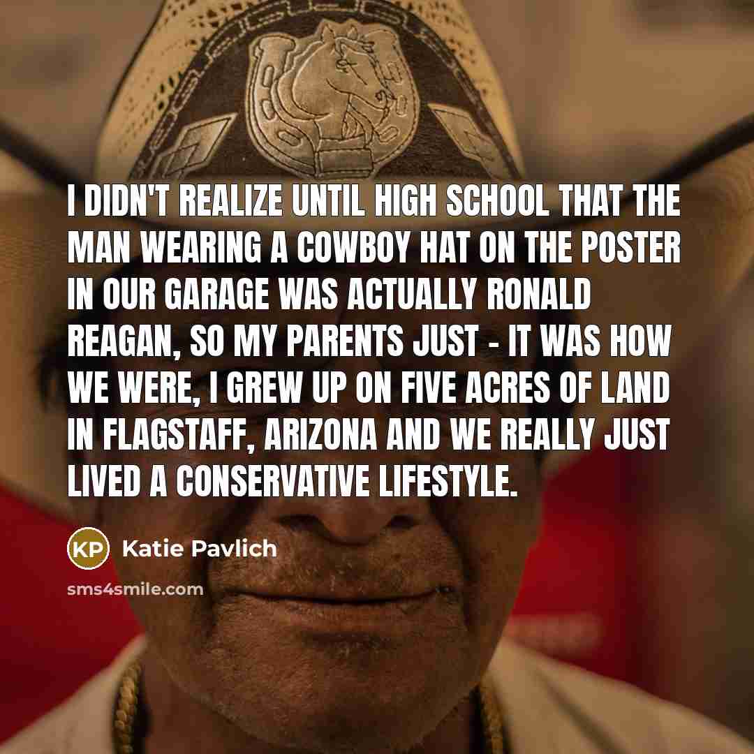 “I didn't realize until high school that the man wearing…” quote by Katie Pavlich