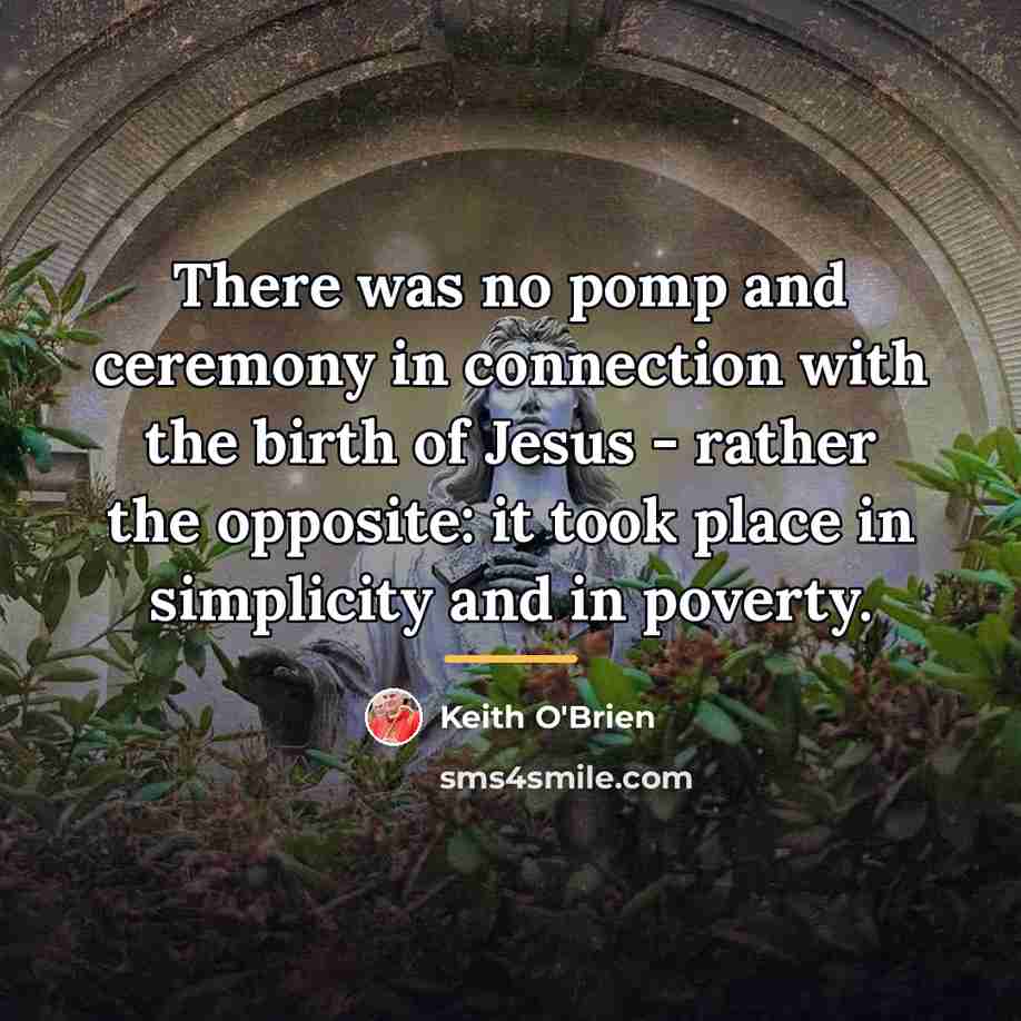 “There was no pomp and ceremony in connection with the…” quote by Keith O'Brien