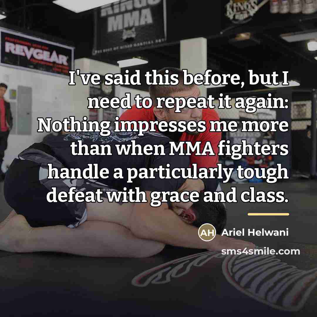 “I've said this before, but I need to repeat it…” quote by Ariel Helwani