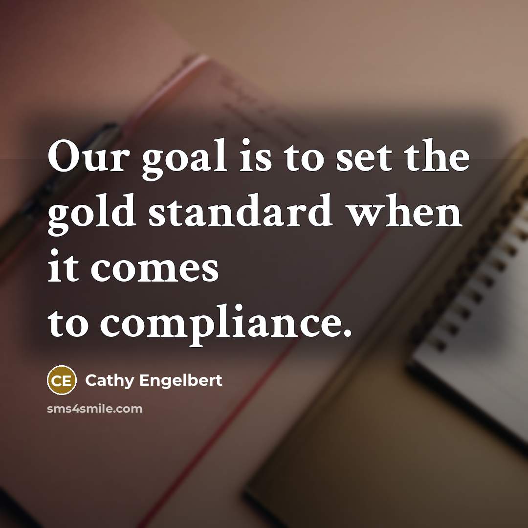 “Our goal is to set the gold standard when it…” quote by Cathy Engelbert