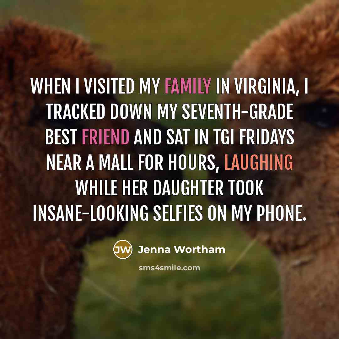 “When I visited my family in Virginia, I tracked down…” quote by Jenna Wortham